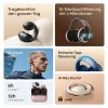 ANKER Soundcore AeroClip mėlyni atviro tipo ausinės su spaustuku Hi-Res garsas LDAC NC IP55 KI palaikomi skambučiai