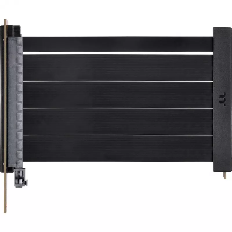 Thermaltake PCI-E 4.0 130mm Dvigubas 90 laipsnių kabelis