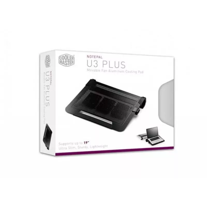 Aušinimo stovas nešiojamam kompiuteriui Cooler Master NOTEPAL U3 PLUS