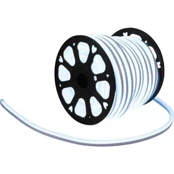 LED neon flex 230V EUROLITE Slim šalta balta 100 cm – lanksti LED juosta