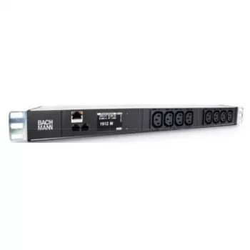 Bachmann BlueNet BN2000 maitinimo paskirstymo blokas, 8 AC lizdai, 16 A