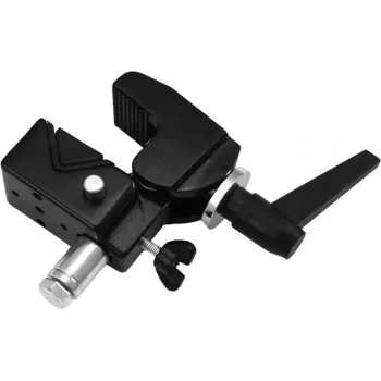 EUROLITE Quick-Lock Hook TH-2SC juodas – greito fiksavimo kabliukas trusams ir scenos pakabinimui