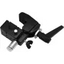 EUROLITE Quick-Lock Hook TH-2SC juodas – greito fiksavimo kabliukas trusams ir scenos pakabinimui