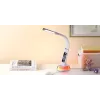 Stalinė LED lempa Hawk HW-LAMP05 balta, reguliuojama, su laikrodžiu ir RGB apšvietimu