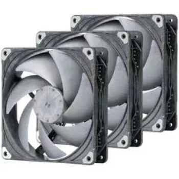 Phanteks T30 140mm PWM korpuso ventiliatoriai – 3 vnt. rinkinys, pilka