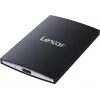 Nešiojamas SSD Lexar SL500 1 TB – USB Type-C, USB 3.2 Gen 2x2, iki 2000 MB/s, aliuminio korpusas, 0,043 kg, juodas