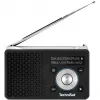 Nešiojamas radijas TECHNISAT DIGITRADIO 1 A – DAB+/FM, OLED ekranas, USB-C, 3,5 mm ausinės, 1 W, juodas/sidabrinis