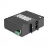 Gigabit Ethernet komutatorius DELOCK 80163, 8 prievadų RJ45 pramoninis jungiklis, nevaldomas, metalinis korpusas