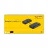 DELOCK DisplayPort 1.4 jungiklis 2 x 2 DisplayPort įėjimas į 1 x 2 DisplayPort išėjimas 8K