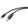 Renkforce RF-5720420 USB laidas 2 m USB 2.0 USB C USB B juodas (RF-5720420)