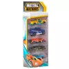 Zuru Metal Machines 1:64 liejamų metalinių automobilių 5 vnt. rinkinys, 2 serija, mišrių modelių