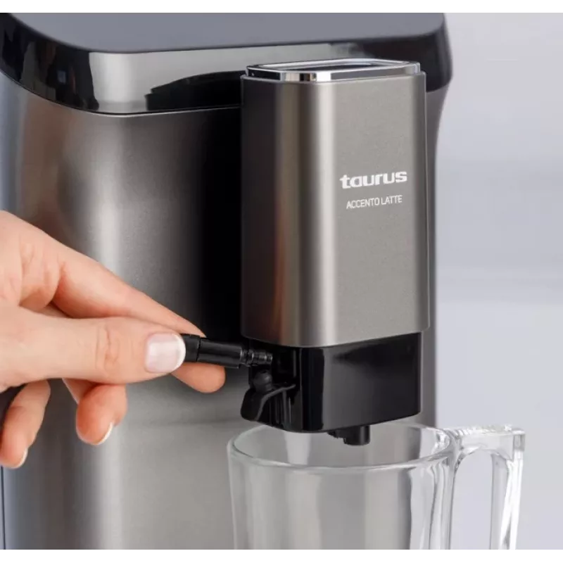 Visiškai automatinis espreso aparatas Taurus Accento Latte su malūnėliu, 1,5 L vandens talpa