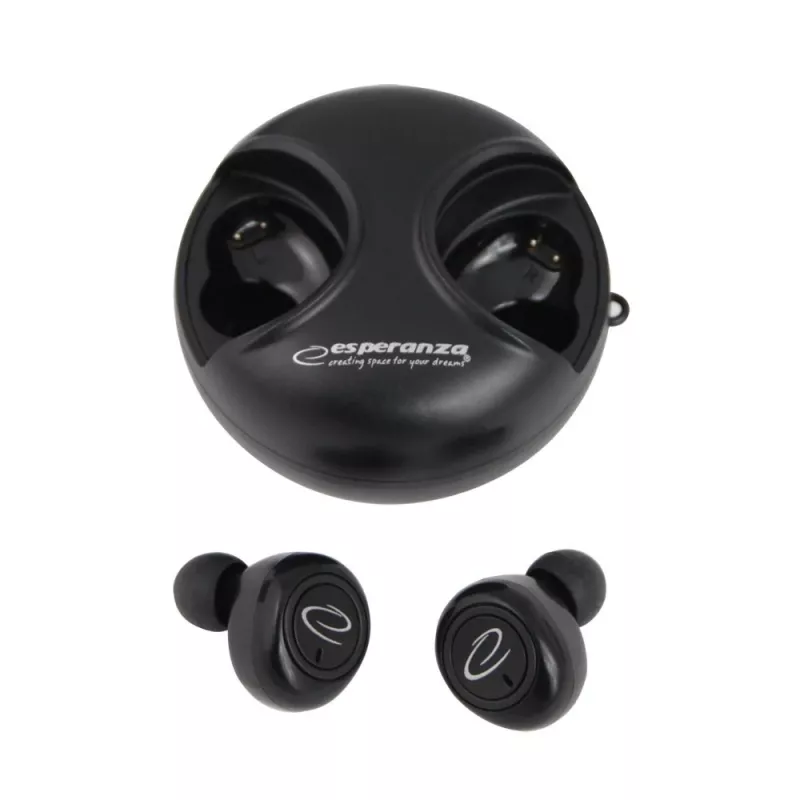 Esperanza EH228K belaidės ausinės/ausinė su mikrofonu, į ausį, skambučiai/muzika, Bluetooth, juodos