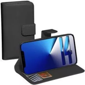 PEDEA Book Cover Classic iPhone 14, juoda (50160945)