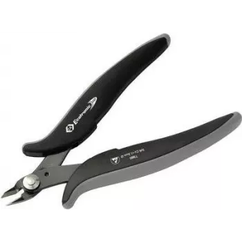 Preciziniai pjovimo replės c.k tools T3885 ESD, kampuotos, be fasetės, elektronikai