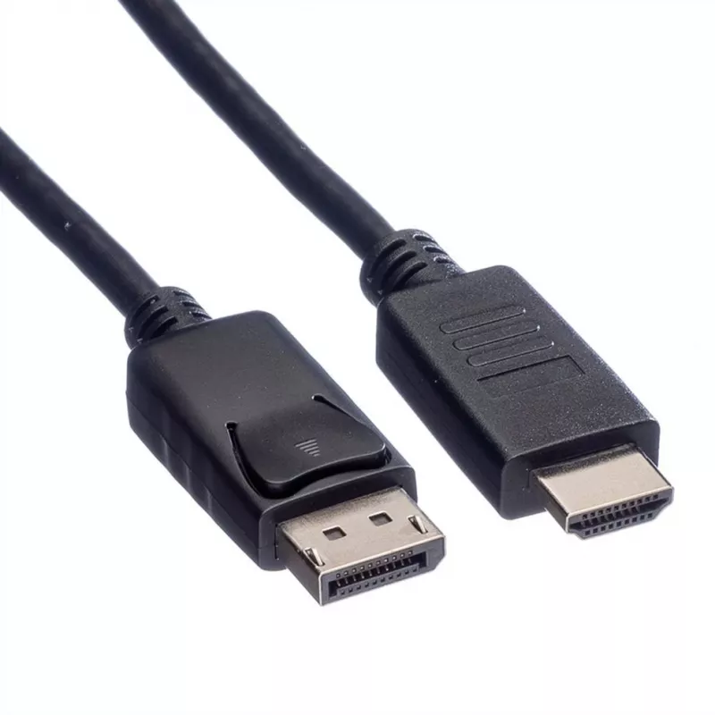 Kabelis ROLINE 11445780 1 m DisplayPort į HDMI juodas