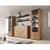 Cama set of two shelves 125cm SOHO lefkas oak/Juoda