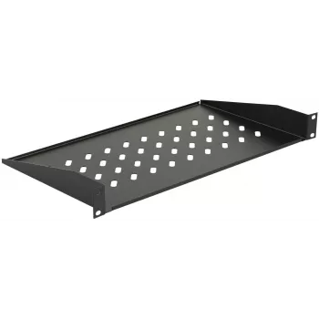 Rack lentyna LOGON RAS200BL juoda 30 kg talpa 19 colių