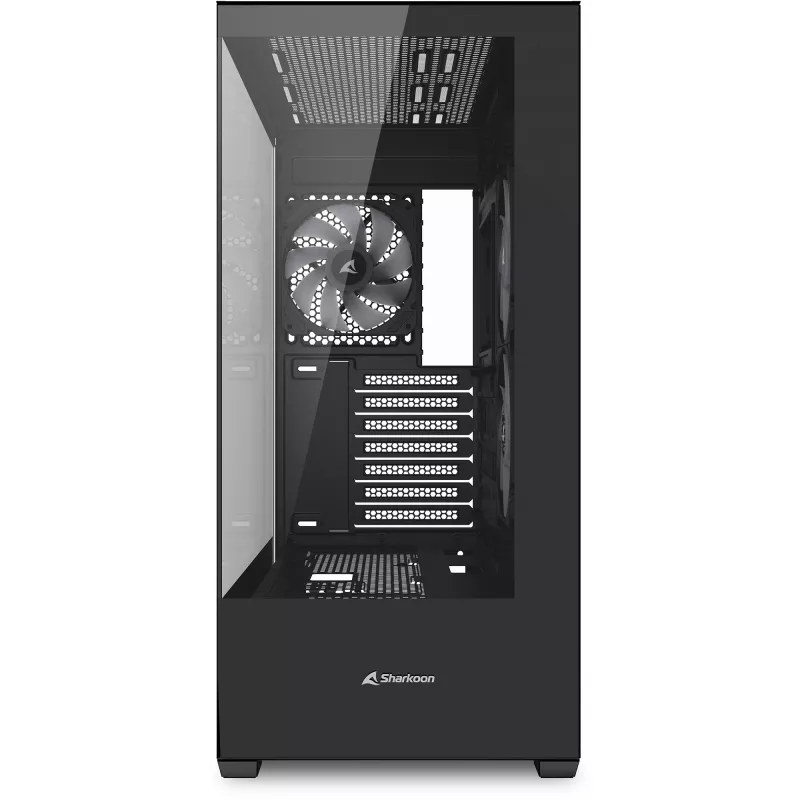PC korpusas Sharkoon SK6 ARGB Tower ATX juodas