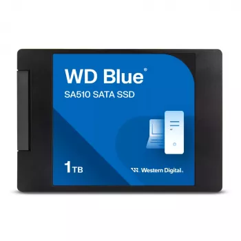 WD Blue SA510 - SSD - 1TB - vidinis - 2,5 colio (6,4 cm) - SATA 6Gb/s (WDBB8H0010BNC-WRSN)