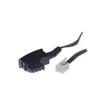 S/CONN 6m TAE F - RJ11 juodas ShiverPeaks