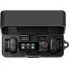 PULUZ Silikoninis apsauginis dėklas su įkrovimu DJI Mic 3 (Juoda)