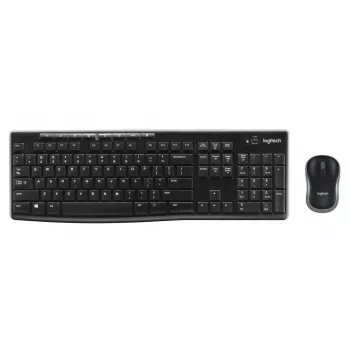 Belaidis klaviatūros ir pelės rinkinys Logitech MK270