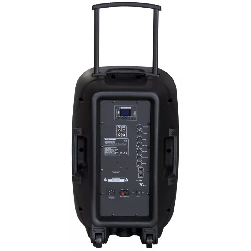 Blaupunkt PA12 nešiojamas garsiakalbis 650 W Stereo juodos spalvos
