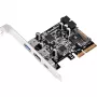 SilverStone ECU05 – USB adapteris – PCIe 2.0 x2 Low Profile – USB 3.1 Type C x 1 + USB 3.0 x 2 + USB 3.0 (vidinis) x 2 (SST-ECU05)