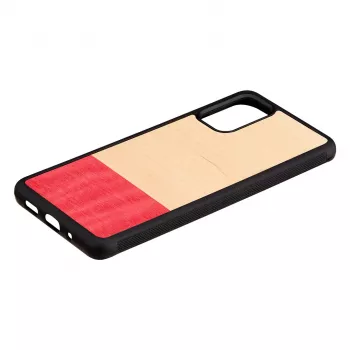 Dėklas iš medžio ir polikarbonato Samsung Galaxy S20+ miss match black