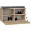 Batas uždaras Top e Shop OPAL SZAFKA SONOMA — ąžuolas, 850×450 mm, medžio drožlių plokštė, 16 mm rėmas