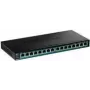 TRENDnet TPE TG161H – tinklo jungiklis, 16x 10/100/1000 (PoE+), montuojamas į stelažą, 120 W PoE+