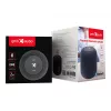 Monovielas nešiojamas garsiakalbis Gembird SPK-BT-15-BK — 5 W RMS, Bluetooth, MicroSD, 1200 mAh, juodas
