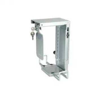 Pritvirtinamas po stalu CPU laikiklis ROLINE Mini PC Holder su užraktu