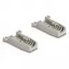 Kabelio gaubtas DELOCK D-Sub plastikinis korpusas 9 kontaktų vyriškam/moteriškam jungčiui su guminiais tarpikliais, pilkas, 31,2×47,9×16,6 mm