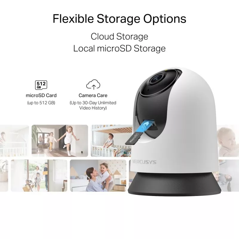 Vidinė apsaugos kamera TP-LINK MC210 Pan/Tilt Wi‑Fi 1080p Naktinis matymas