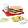 Melissa & Doug medinis sumuštinių prekystalis su pjaustytuvu – 56 dalys – FSC sertifikuotas