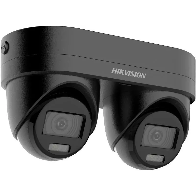 IP stebėjimo kamera Hikvision DS-2CD2343G2D-LIZ2UY/SL(2.8/4)BLACK — kupolinė, 2688×1520, lauko, 2.8/4 mm