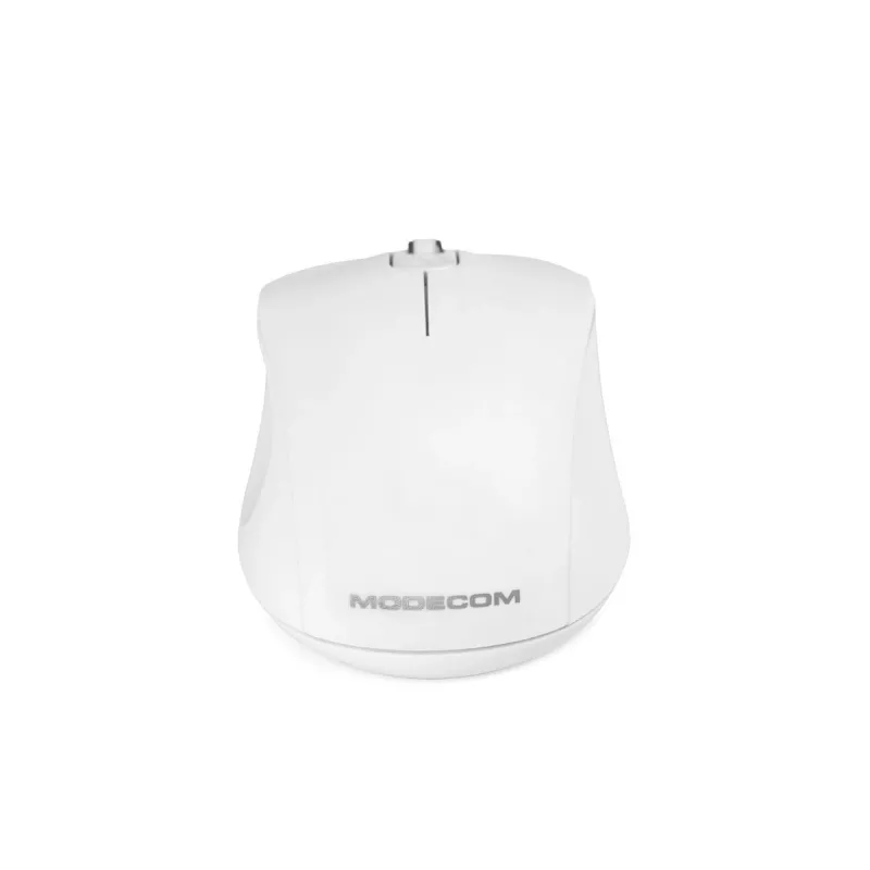 MODECOM M10 M-MC-0M10-200 pelė (optinė, 1000 DPI, balta spalva)
