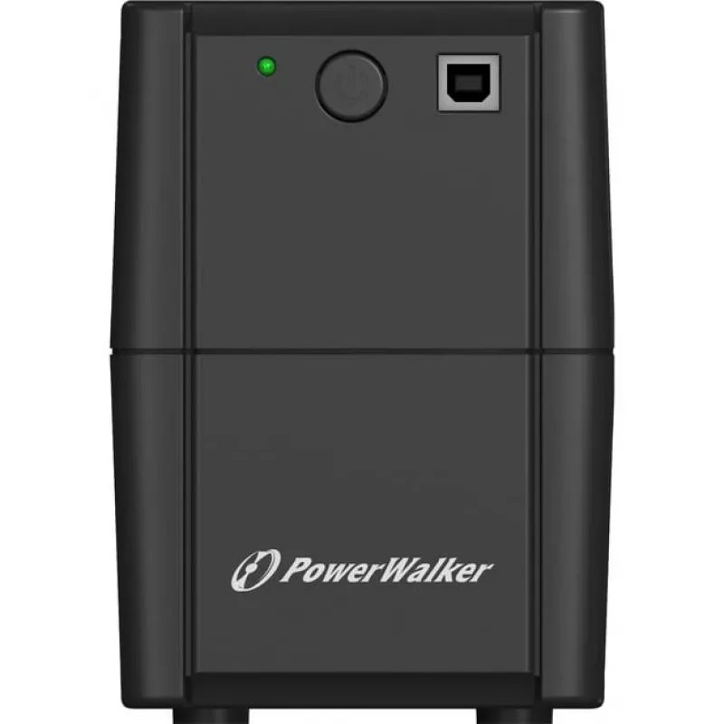 BlueWalker PowerWalker VI 650 SH IEC UPS, 650 VA (0,65 kVA), 360 W, 4 lizdai, 7 Ah, USB, 220-240 V, juodas