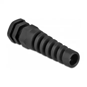 Kabelio įvadas DeLOCK 60343 juodas plastikinis 1 vnt.