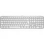 Logitech Master Series MX Keys S for Mac - Pilno dydžio klaviatūra - su foniniu apšvietimu - Belaidė - Bluetooth LE - AZERTY - Prancūziška - Šviesiai pilka (920-011626)