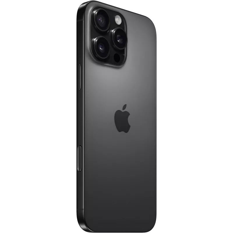 Išmanusis telefonas Apple iPhone 16 Pro Max, 256 GB atmintis, 6,9" ekranas, dvi SIM, juodo titano spalvos
