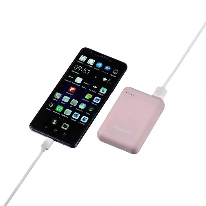 Intenso XS10000 Li-polimerinė 10000 mAh Rožinė