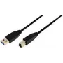 Logilink USB 3.0 kabelis, A tipo (vyriškas) – B tipo (vyriškas), 1 m (CU0023)