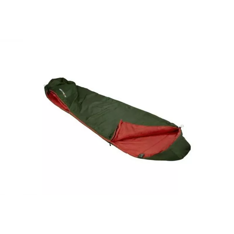 Miegmaišis High Peak Lite Pak 1200 Mummy poliesteris Žalia, Raudona 23263
