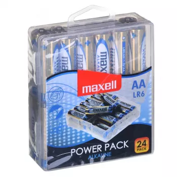 MAXELL šarminė baterija LR6 VALUE BOX, 24 vnt.