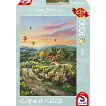 Thomas Kinkade Studios: Taikus slėnio vynuogynas, Dėlionė