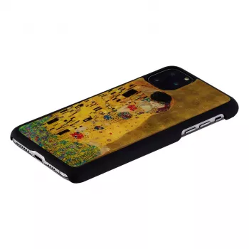 iKins dėklas iPhone 11 Pro Max — juodas bučinio dizainas, apsauginis