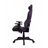 Gaming kėdė Arozzi Torretta SoftFabric Violetinė – ergonomiška, reguliuojamos porankiai, atlošiama nugara